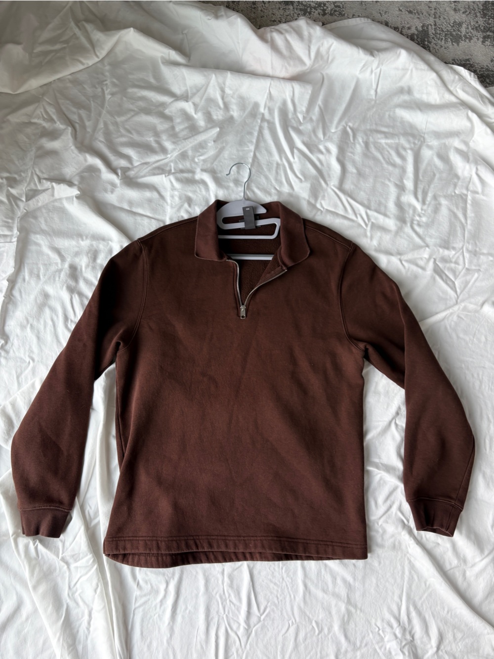 H&M Brown Half-Zip Men’s Sweater